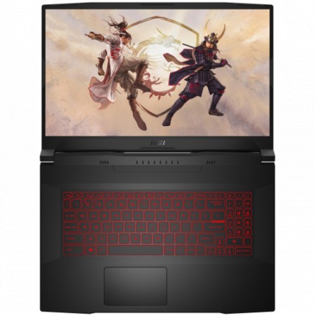 17.3" Ноутбук MSI GF76 Katana 11UE-294XKZ (11UE-294XKZ-BB51140H16GXXDXX) черный