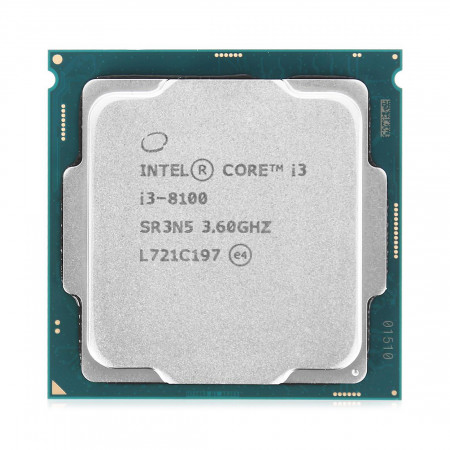 Процессор Intel Core i3-8100 OEM (CM8068403377308) серый