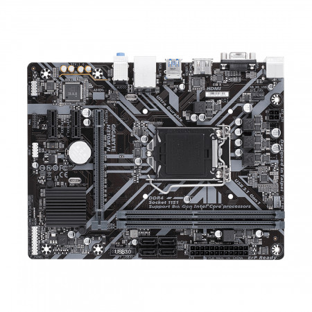 Материнская плата Gigabyte H310M H (GAH310MH2-00-G) черный