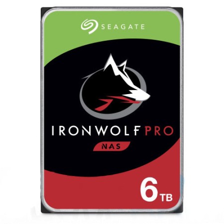 6 ТБ Жесткий диск Seagate IronWolf Pro (ST6000NE000) черный