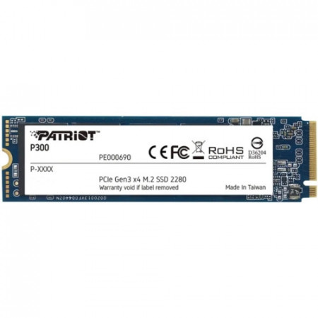 128 ГБ SSD диск Patriot P300 (P300P128GM28) черный