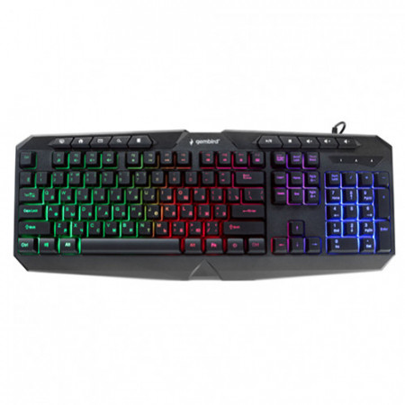Клавиатура проводная Gembird KB-G420L черный