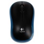 Мышь беспроводная Logitech M185 (910-002239) черно-синий
