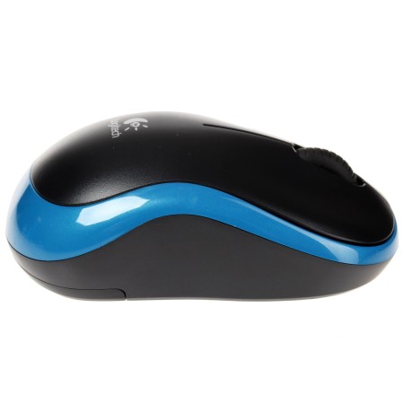 Мышь беспроводная Logitech M185 (910-002239) черно-синий
