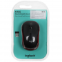 Мышь беспроводная Logitech M185 (910-002240) черно-красный