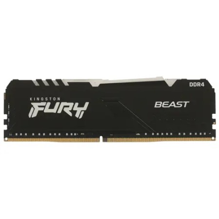 Оперативная память Kingston FURY Beast Black RGB (KF426C16BBA/8) 8 ГБ черный