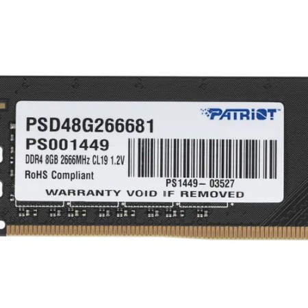 Оперативная память Patriot Signature Line [PSD48G266681] 8 ГБ черный