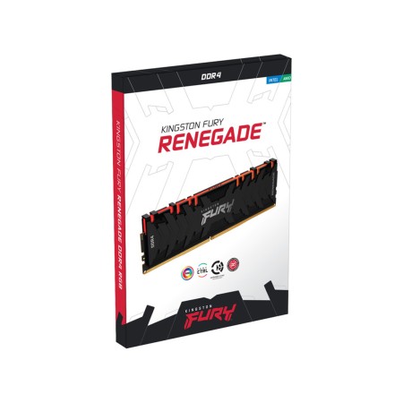 Оперативная память Kingston FURY Renegade RGB (KF432C16RBA/8) 8 ГБ черный