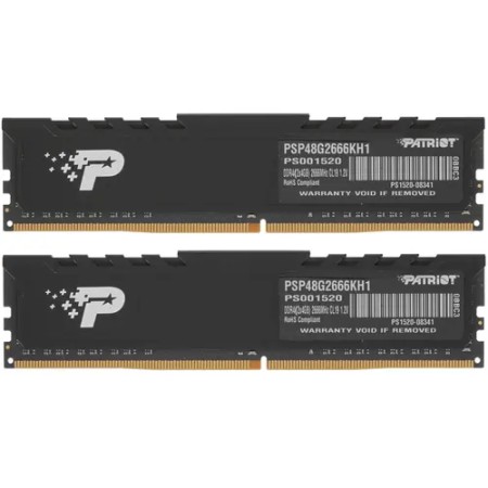 Оперативная память Patriot Signature Line Premium (PSP48G2666KH1) 8 ГБ черный