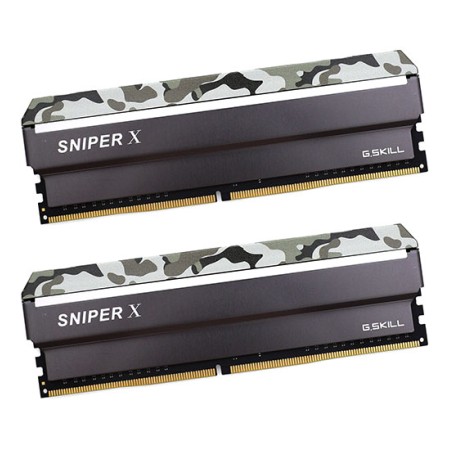 Оперативная память G.Skill Sniper X (F4-3000C16D-16GSXKB) 16 ГБ серый