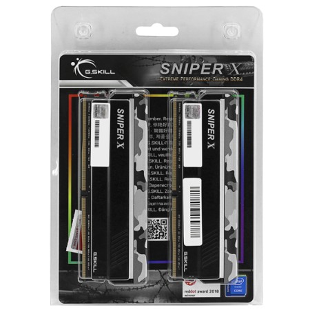 Оперативная память G.Skill Sniper X (F4-3000C16D-16GSXWB) 16 ГБ черный
