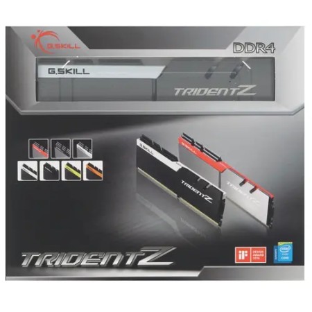 Оперативная память G.Skill TRIDENT Z (F4-3200C16D-16GTZSW) 16 ГБ серый