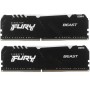 Оперативная память Kingston FURY Beast Black RGB (KF432C16BBAK2/16) 16 ГБ черный