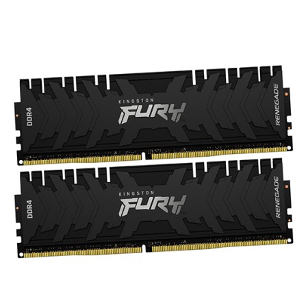 Оперативная память Kingston FURY Renegade (KF432C16RBK2/16) 16 ГБ черный