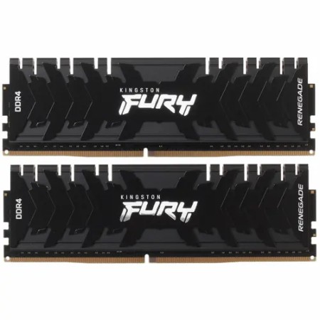 Оперативная память Kingston FURY Renegade (KF432C16RBK2/16) 16 ГБ черный