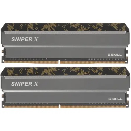 Оперативная память G.Skill SNIPER X (F4-3600C19D-16GSXKB) 16 ГБ серый