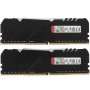 Оперативная память Kingston FURY Beast Black RGB (KF436C17BBAK2/16) 16 ГБ черный