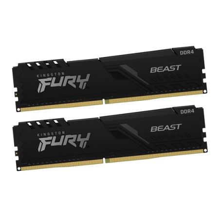 Оперативная память Kingston FURY Beast Black (KF426C16BB1K2/32) 32 ГБ черный