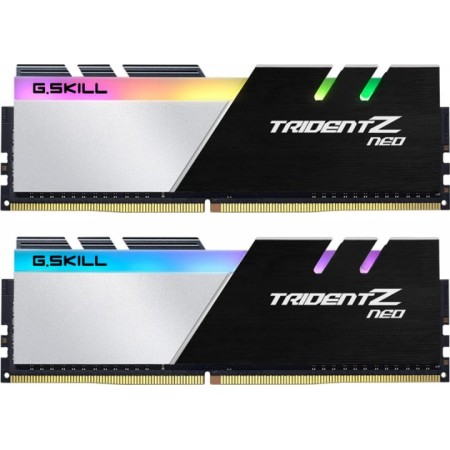 Оперативная память G.Skill TRIDENT Z Neo RGB (F4-3200C16D-32GTZN) 32 ГБ черно-белый