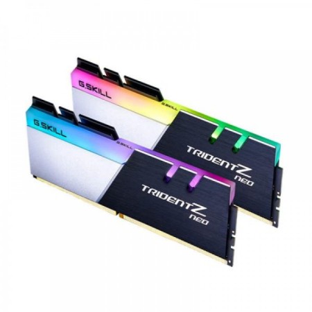 Оперативная память G.Skill TRIDENT Z Neo RGB (F4-3200C16D-32GTZN) 32 ГБ черно-белый