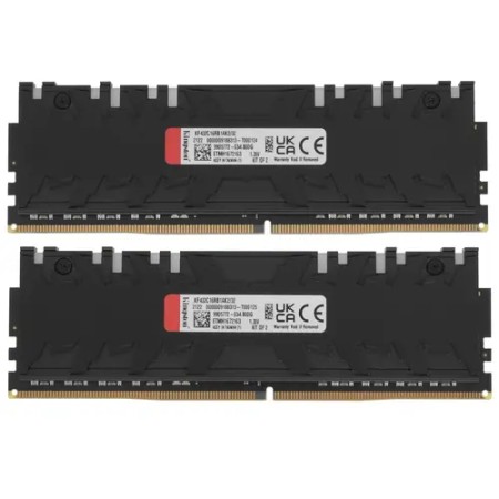 Оперативная память Kingston FURY Renegade RGB (KF432C16RB1AK2/32) 32 ГБ черный