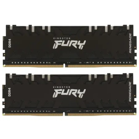 Оперативная память Kingston FURY Renegade RGB (KF436C16RB1AK2/32) 32 ГБ черный