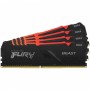 Оперативная память Kingston FURY Beast Black RGB (KF432C16BB1AK4/64) 64 ГБ черный