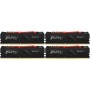 Оперативная память Kingston FURY Beast Black RGB (KF432C16BB1AK4/64) 64 ГБ черный