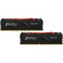 Оперативная память Kingston FURY Beast Black RGB (KF432C16BBAK2/64) 64 ГБ черный