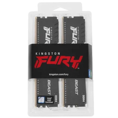 Оперативная память Kingston FURY Beast Black (KF432C16BB1K4/64) 64 ГБ черный