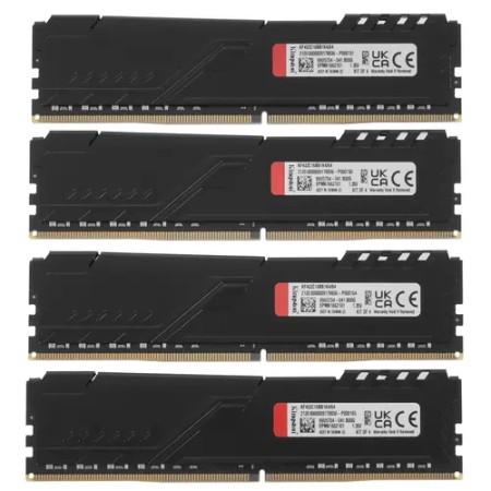 Оперативная память Kingston FURY Beast Black (KF432C16BB1K4/64) 64 ГБ черный