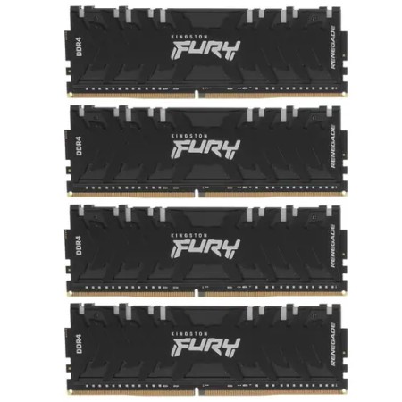 Оперативная память Kingston FURY Renegade RGB (KF432C16RB1AK4/64) 64 ГБ черный