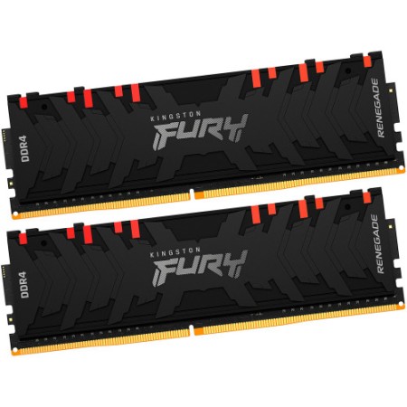 Оперативная память Kingston FURY Renegade RGB (KF432C16RBAK2/64) 64 ГБ черный