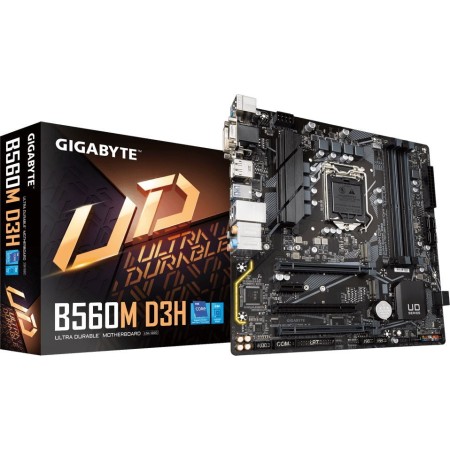 Материнская плата Gigabyte B560M D3H черный