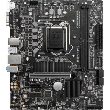 Материнская плата MSI B560M-A PRO черный