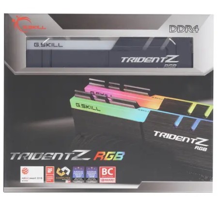 Оперативная память G.Skill Trident Z RGB (F4-3200C16D-16GTZR) 16 ГБ черный