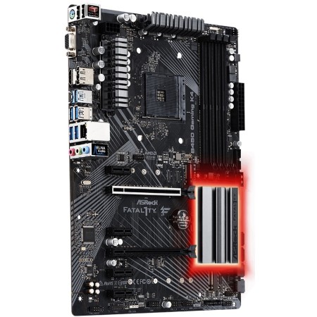 Материнская плата ASRock Fatal1ty B450 Gaming K4 черный