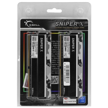 Оперативная память G.Skill Sniper X (F4-3600C19Q-64GSXWB) 64 ГБ черный