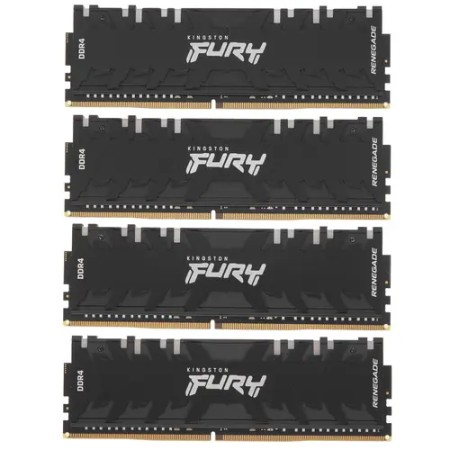 Оперативная память Kingston FURY Renegade RGB (KF436C16RB1AK4/64) 64 ГБ черный
