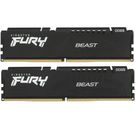 Оперативная память Kingston Fury Beast (KF548C38BBK2-32) 32 ГБ черный