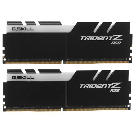 Оперативная память G.Skill TRIDENT Z RGB (F4-3200C16D-32GTZRX) 32 ГБ черный
