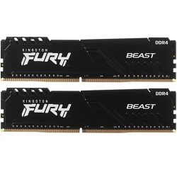 Оперативная память Kingston FURY Beast Black (KF432C16BBK2/64) 64 ГБ черный