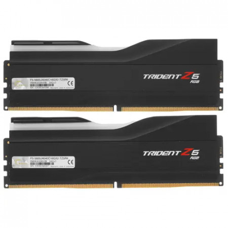 Оперативная память G.Skill Trident Z5 RGB (F5-5600J4040C16GX2-TZ5RK) 32 ГБ черный
