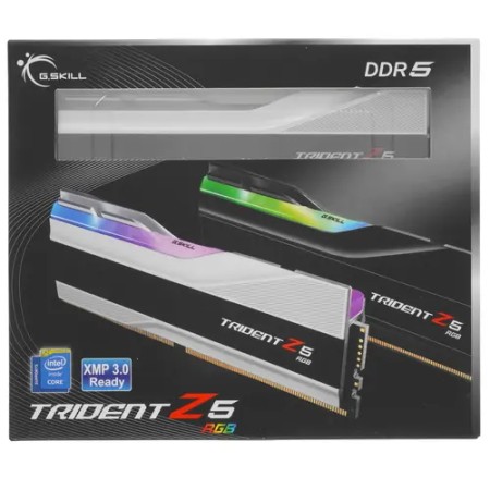 Оперативная память G.Skill Trident Z5 RGB (F5-5600J4040C16GX2-TZ5RS) 32 ГБ серый