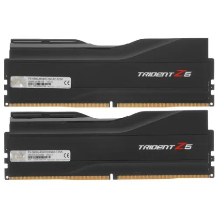 Оперативная память G.Skill TRIDENT Z5 (F5-5600J4040C16GX2-TZ5K) 32 ГБ черный