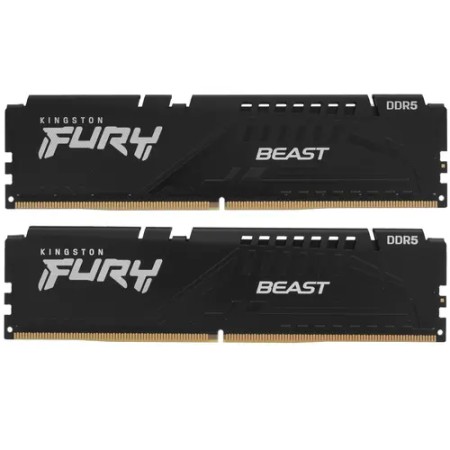 Оперативная память Kingston FURY Beast Black (KF556C40BBK2-64) 64 ГБ черный