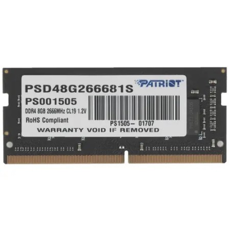 Оперативная память Patriot Signature Line (PSD48G266681S) 8 ГБ черный