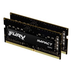 Оперативная память Kingston FURY Impact (KF432S20IBK2/32) 32 ГБ черный