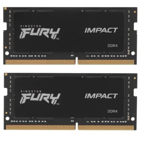 Оперативная память Kingston FURY Impact (KF432S20IBK2/64) 64 ГБ черный