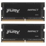 Оперативная память Kingston FURY Impact (KF432S20IBK2/64) 64 ГБ черный